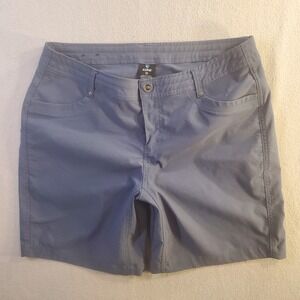 KUHL Trekr Hiking Shorts 8" Gray Outdoor Hiking Style 6263 Women's Size 12